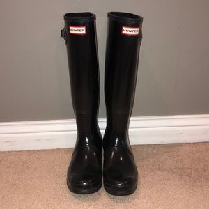 Hunter Rain Boots Tall size 9